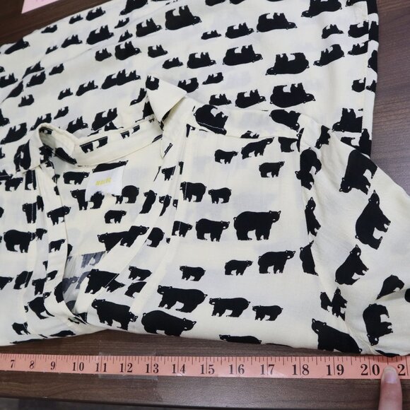 Anthropologie Animal Print Blouse - Picture 10 of 16